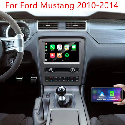 9" Carplay Stereo Radio GPS Navigation Head Unit for 2010-2014 Ford Mustang