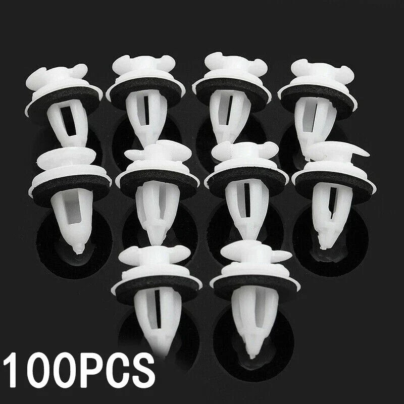 100pcs Car Door Panel Clips Seal Ring Retainer for E34 E36 E38 E39 E46 for X5
