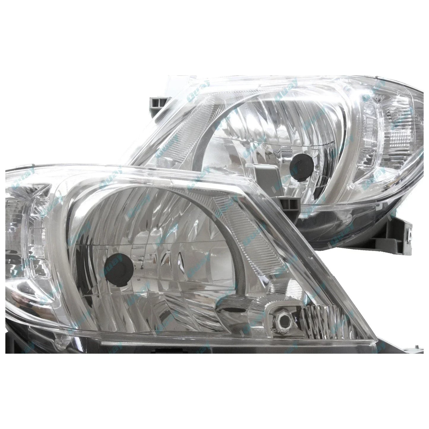 LH+RH Clear HeadLights Pair for Toyota Hilux SR SR5 Workmate 2008-2011 L+R Set
