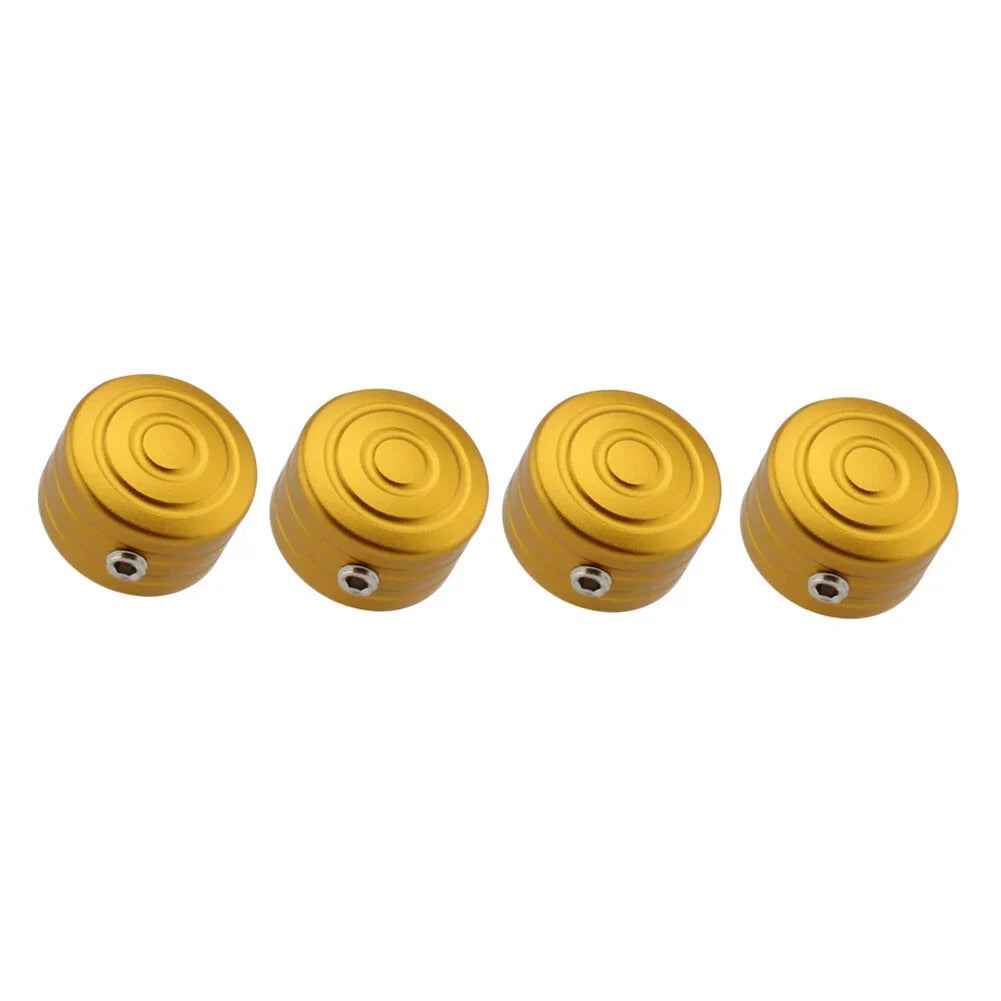 4 x Billet Head Bolt Cover Caps for Triumph T120 Thruxton Scrambler (2016-2023)