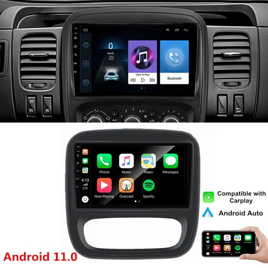 9" Android 11.0 Car Stereo GPS for Renault Trafic (2014-2021)