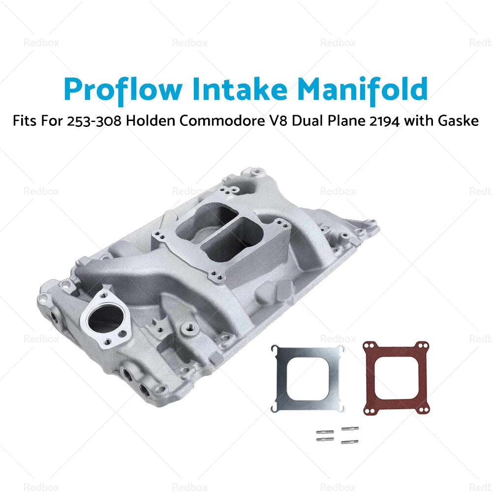 Intake Manifold for Holden Commodore V8 253-308 Dual Plane
