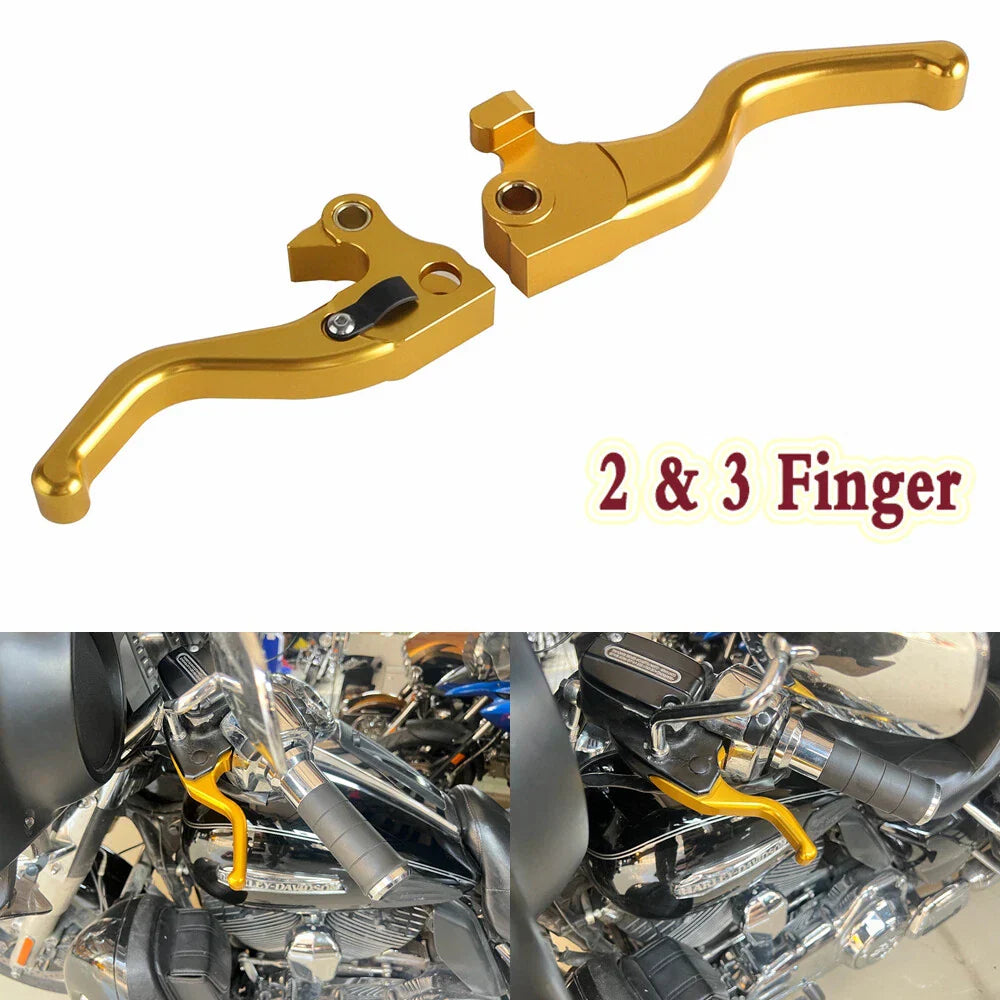 Finger Brake Clutch Levers for Harley Sportster 50th Anniversary XL50 (2007)