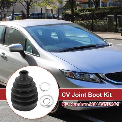 Outer CV Joint Boot Kit with Clamps for Honda Civic (2017-2021)
