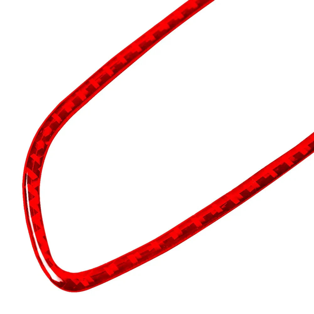 Red Interior Door Grab Handle Bowl Trim Cover for Audi TT TTS TTRS (2008-2014)
