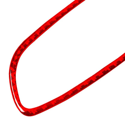 Red Interior Door Grab Handle Bowl Trim Cover for Audi TT TTS TTRS (2008-2014)