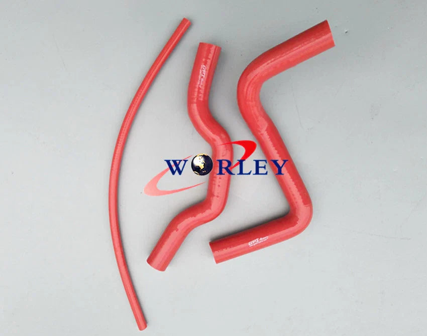 RED Silicone Radiator Hose for Toyota Celica GT4 (1986-1989)