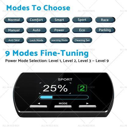 Throttle Controller for Porsche Boxster 986 (2000-2004) - 14 Modes