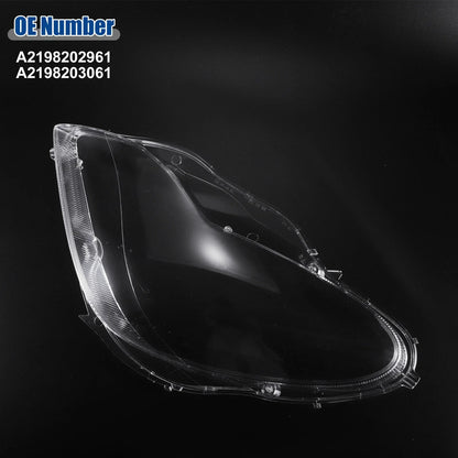Clear Lens Covers for Mercedes W219 CLS Class (2006-2010) - 1 Pair