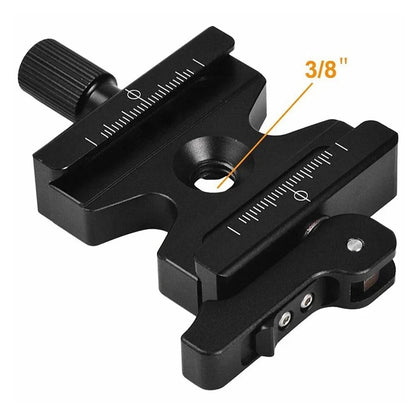 Camera Tripod Quick Release Clamp Plate for Arca Swiss (Fits Most Tripods)