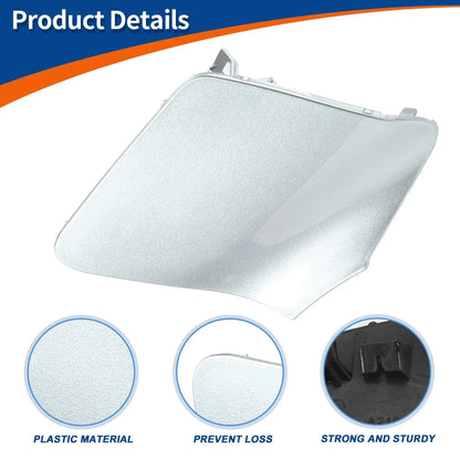 Front Car Bumper Tow Hook Cover for Mercedes-Benz (2012-2018) Diamond Silver
