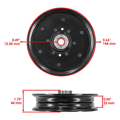 Deck Idler Pulley 60 Inch Replacement for Hustler Raptor SD (2016–2020)