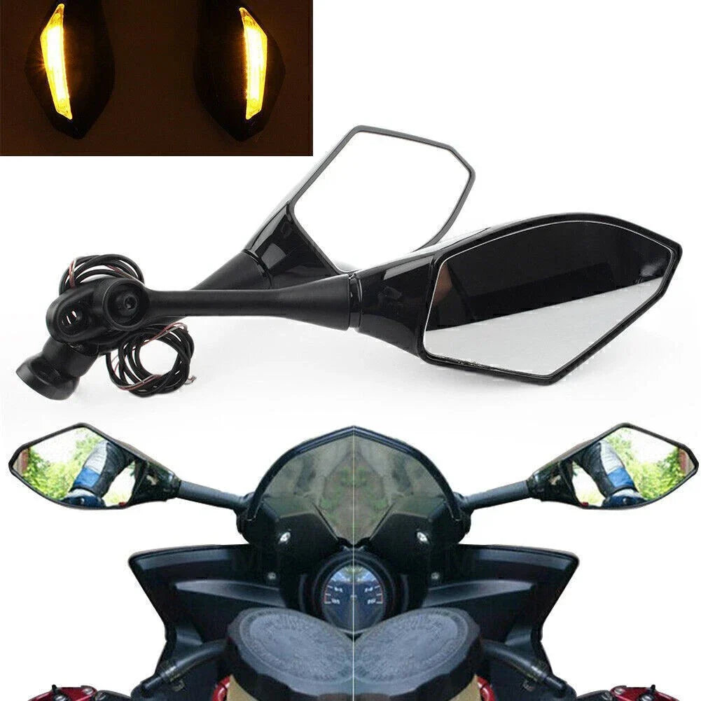 Motorcycle Turn Signal Light & Side Mirrors for Honda CBR600RR CBR1000RR