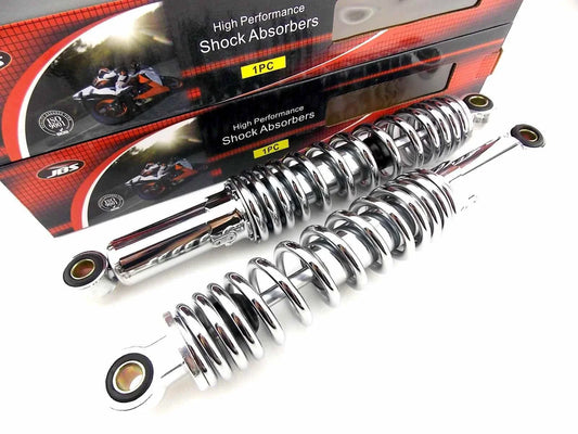 325mm JBS Chrome Rear Shock Absorbers for Suzuki GSX400