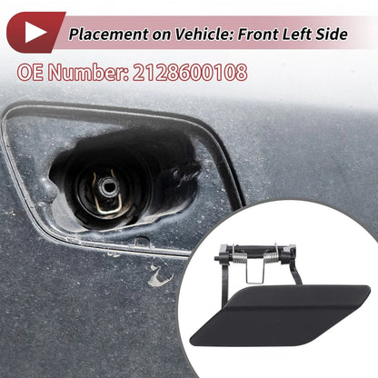 Front Left Bumper Headlight Washer Nozzle Cover for Mercedes-Benz E250 (2010-2016)