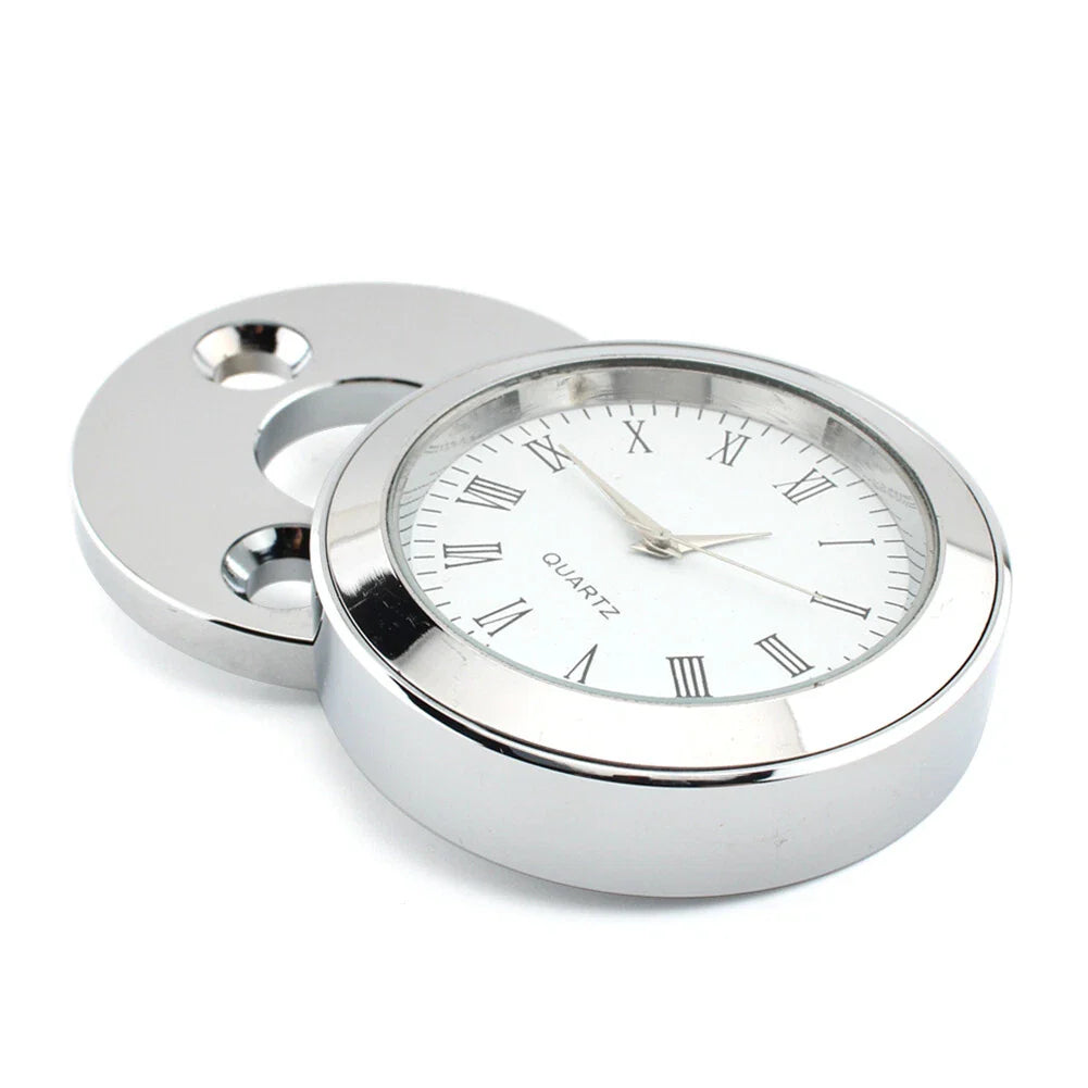 Chrome Front Fork Lock Clock Cover for Harley Road King (1994-2022)