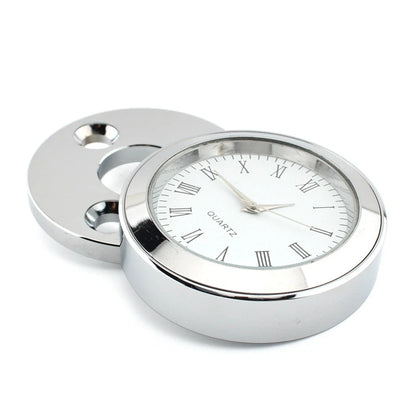Chrome Front Fork Lock Clock Cover for Harley Road King (1994-2022)