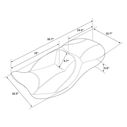 King Backrest for Harley Electra Glide (2014-2023)