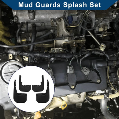 Mud Flaps Splash Guards 1 Set for Mercedes-Benz Viano Vito (2005-2012)