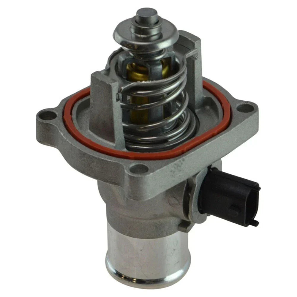 Engine Coolant Thermostat Assembly for Chevy Aveo Cruze Sonic (2004-2019)