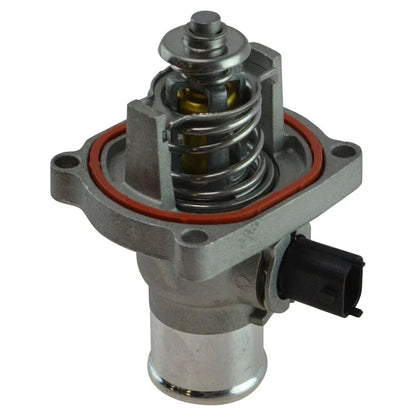 Engine Coolant Thermostat Assembly for Chevy Aveo Cruze Sonic (2004-2019)