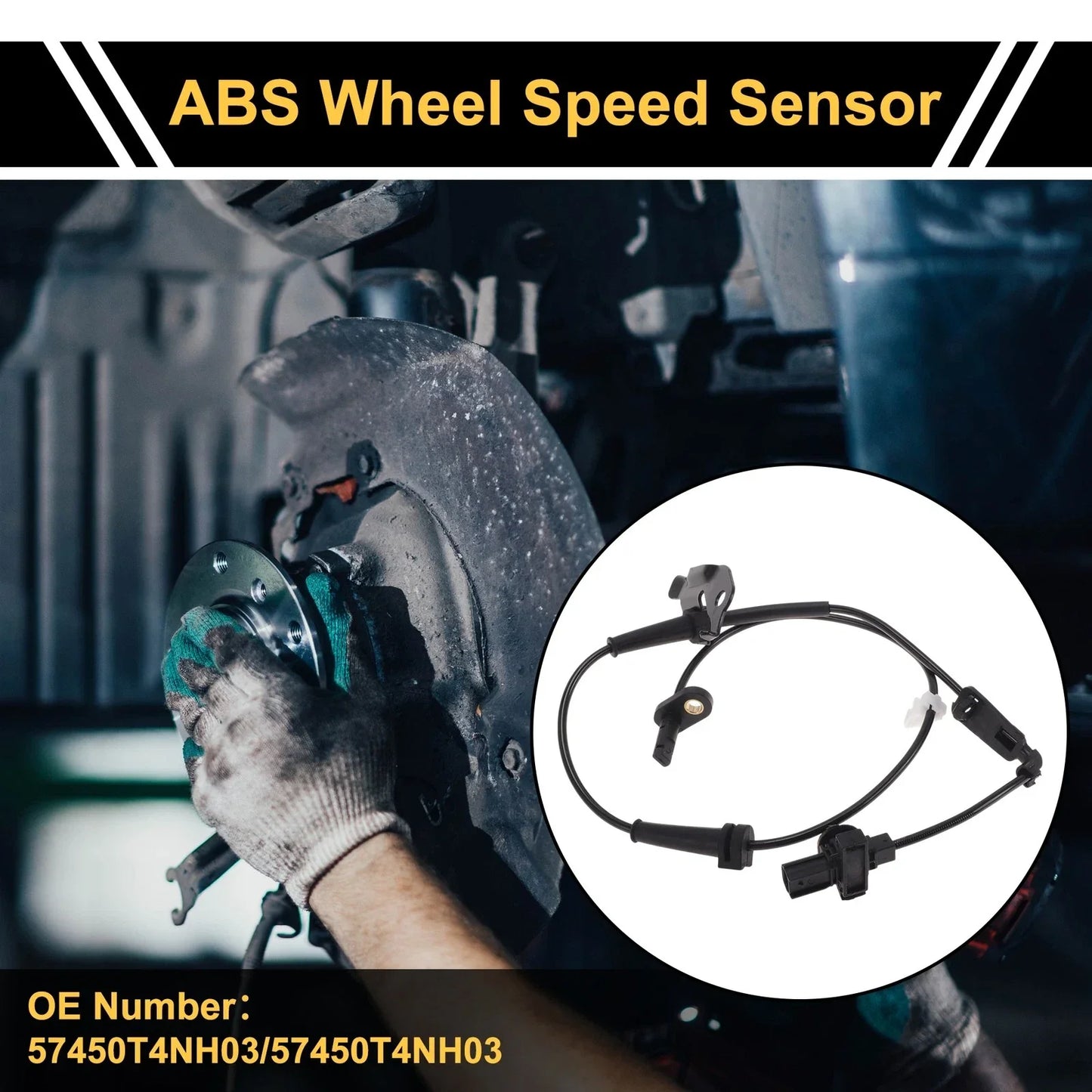 ABS Wheel Speed Sensor for Honda Jade (2015-2020) 1 x Front Right Sensor