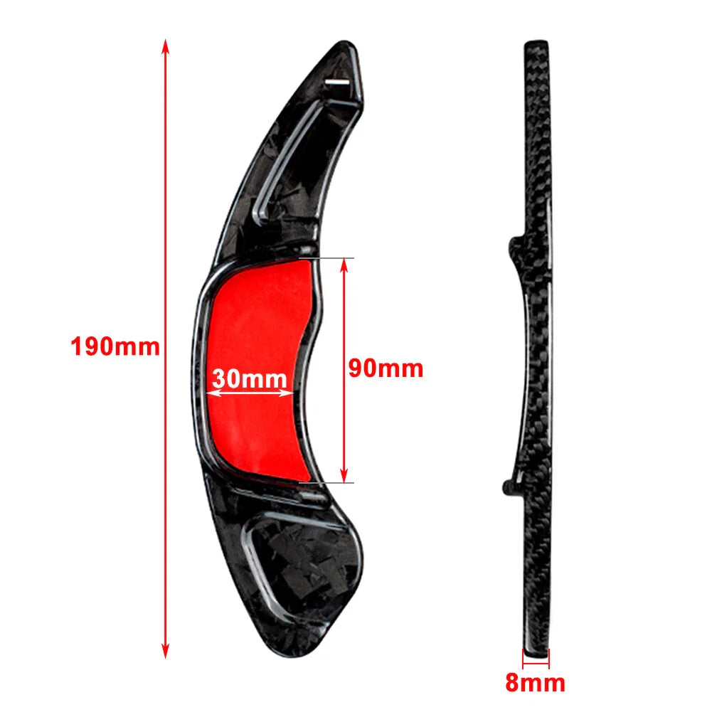 Steering Wheel Paddle Shifter Extensions for VW Golf 7 MK7, MK7.5, Polo