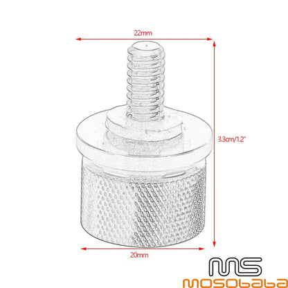 1/4-20 Thread Seat Bolt for Harley Touring Softail Dyna Street Bob Street Glide
