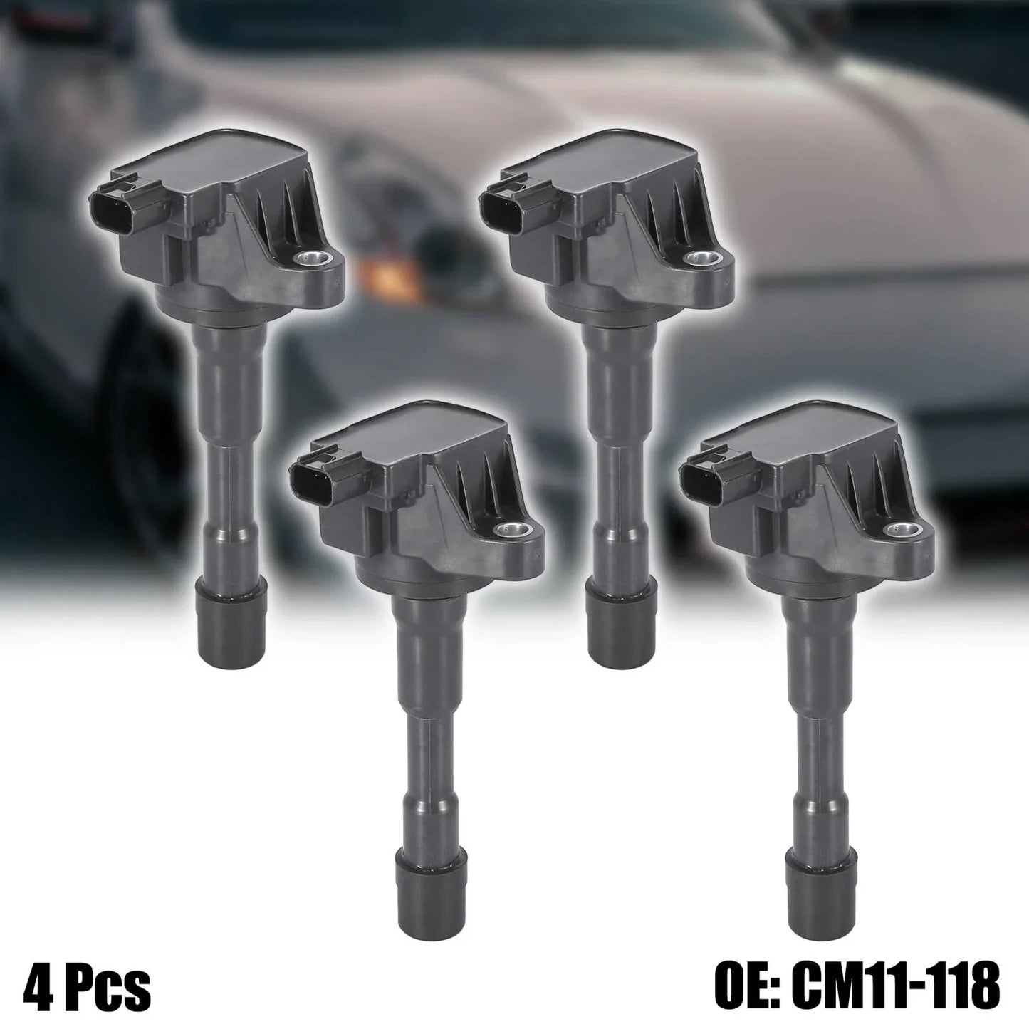4 x Car Ignition Coils for Honda CM11-118 (2011-2018)