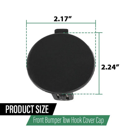 Front Bumper Tow Hook Plug Cover for Jeep Compass (2017-2021)