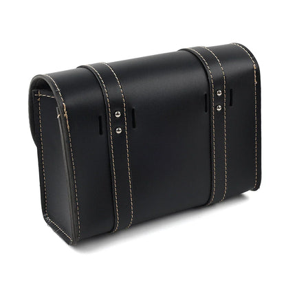 Black Motorcycle Universal Tool Bag Side Storage Saddle Bag Pouch