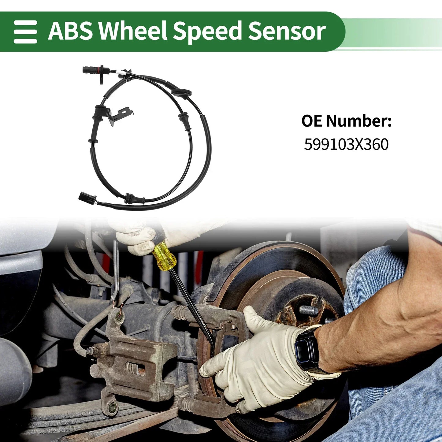ABS Wheel Speed Sensor for Hyundai Elantra (2010-2013)