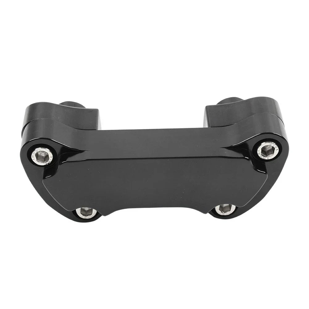 2" Handlebar Risers & Top Clamps for Harley Dyna, Softail, Sportster