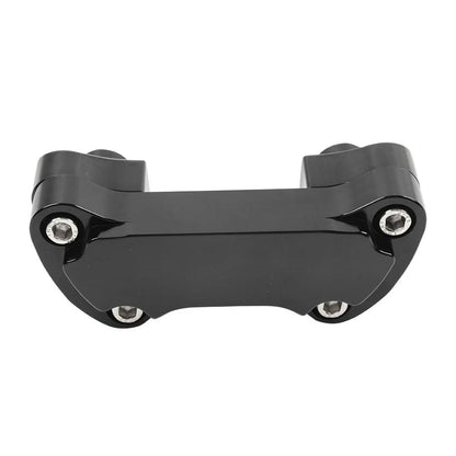 2" Handlebar Risers & Top Clamps for Harley Dyna, Softail, Sportster