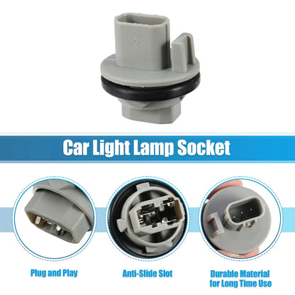 2 x Turn Signal Light Bulb Socket Base for Honda Acura (2001-2005)