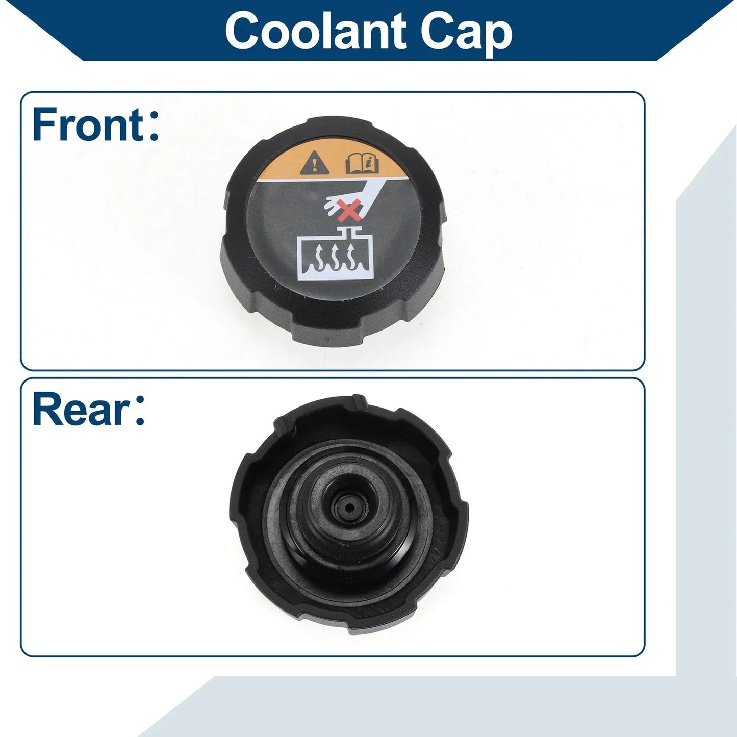 Coolant Cap for Hyundai Tucson Elantra Veloster Kona & Kia Niro (2017-2023)