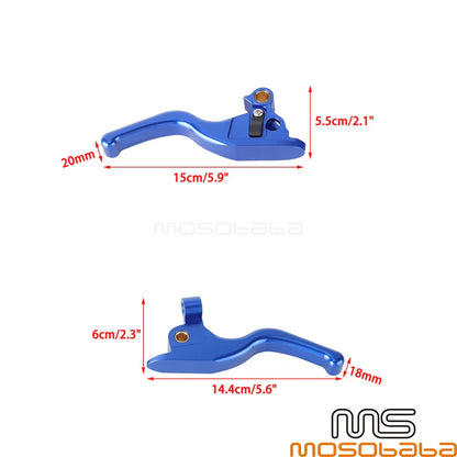 Chrome Hand Brake Clutch Levers for Harley Tri Glide Ultra Classic (2009-2023)