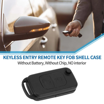 Keyless Entry Remote Key Shell Case for Mercedes Benz SLK Class (2000-2004)