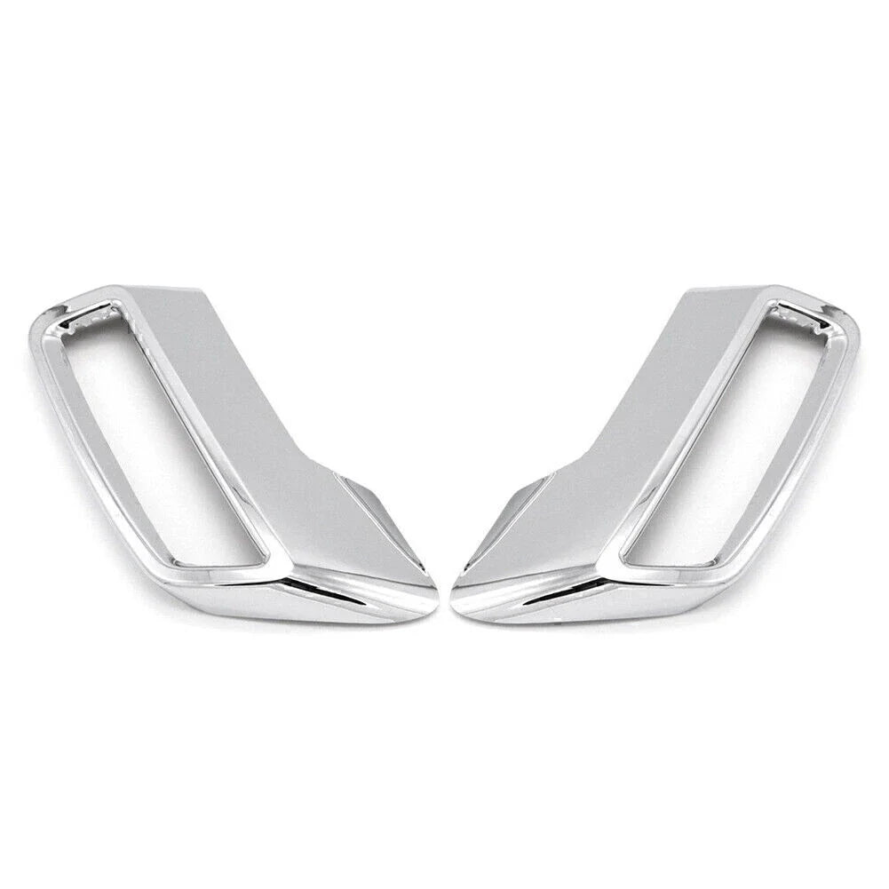 Rear Exhaust Muffler Tail Pipe Cover Trim for Peugeot 3008 5008 (2016-2019)