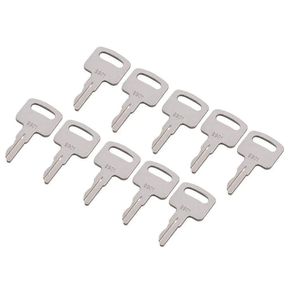 10 x Ignition Keys for JLG Lift T350, 2033E3, 1932E3 (No Year Specified)
