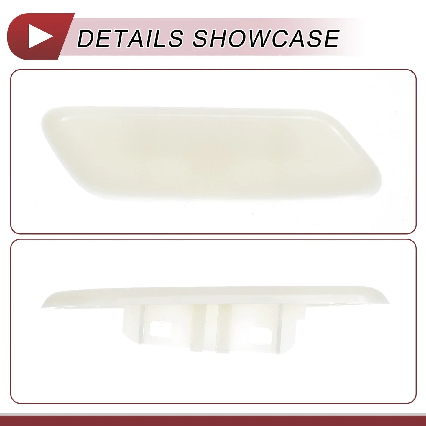 Front Right Washer Nozzle Cover for Lexus IS250 (2009-2010) Unpainted 1 x