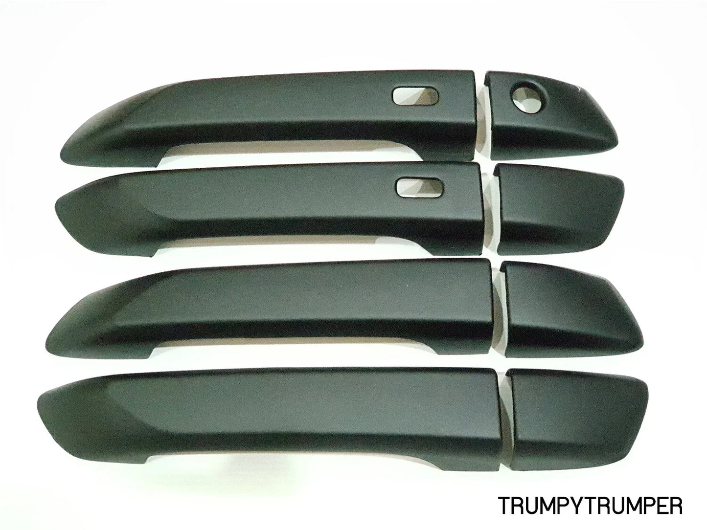 Matte Black Door Handle Cover Trim for Isuzu D-Max Ute (2020-2021)