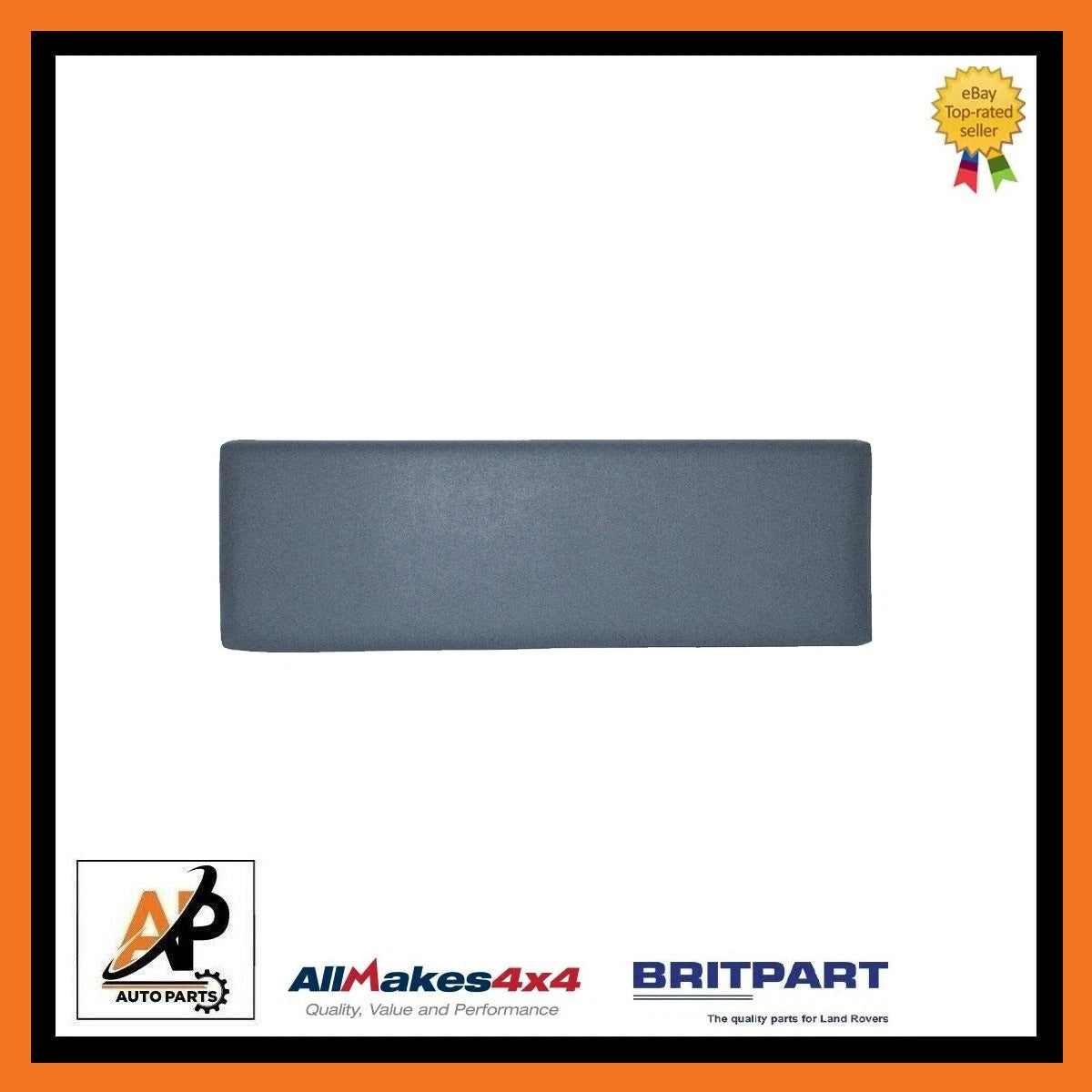 Bench Cushion Backrest Replacement Grey Twill for Land Rover Defender LR (1990–2016)