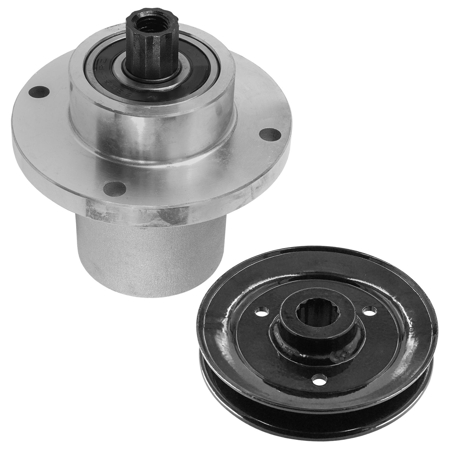 Deck Spindle Pulley 52 Inch for Hustler FasTrak and Super Mini Z (2018–2024)