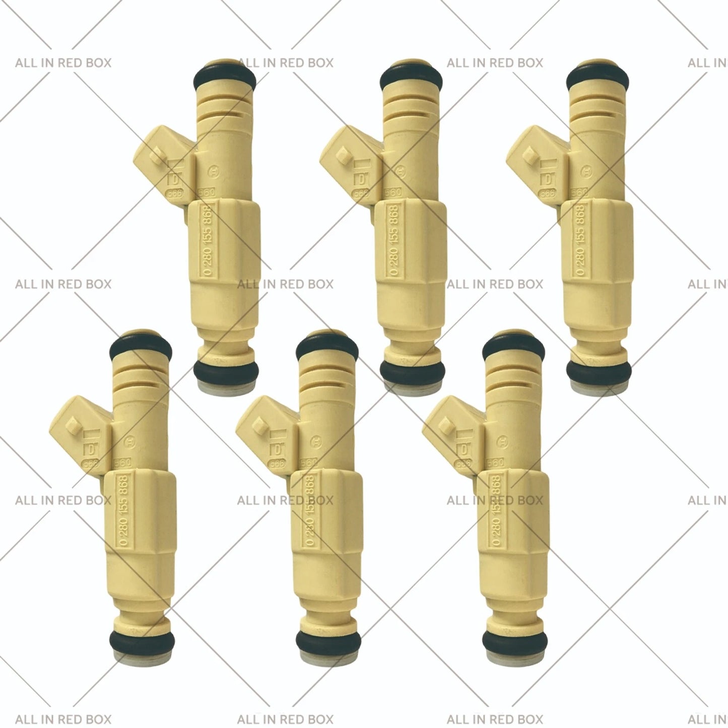 6 x Fuel Injectors for Holden Commodore VS VT VX VY 3.8L V6 (1995-2006)