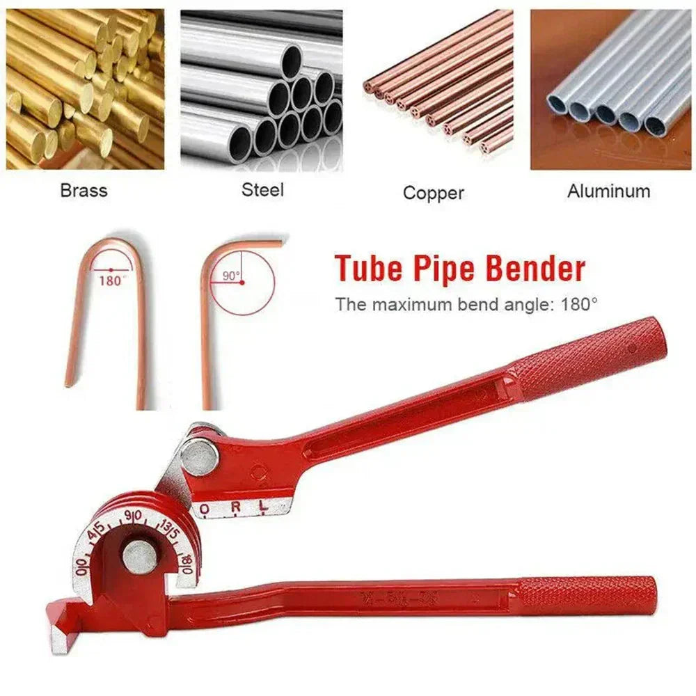 3 in 1 Tubing Pipe Bender for Aluminum Copper Steel Fuel Brake Lines