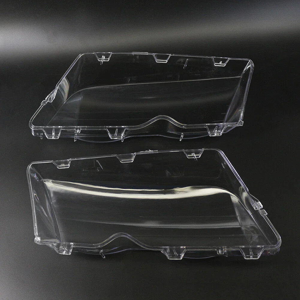 Headlight Lens Shell Cover for BMW 3 Series E46 Sedan (1998-2001) Clear