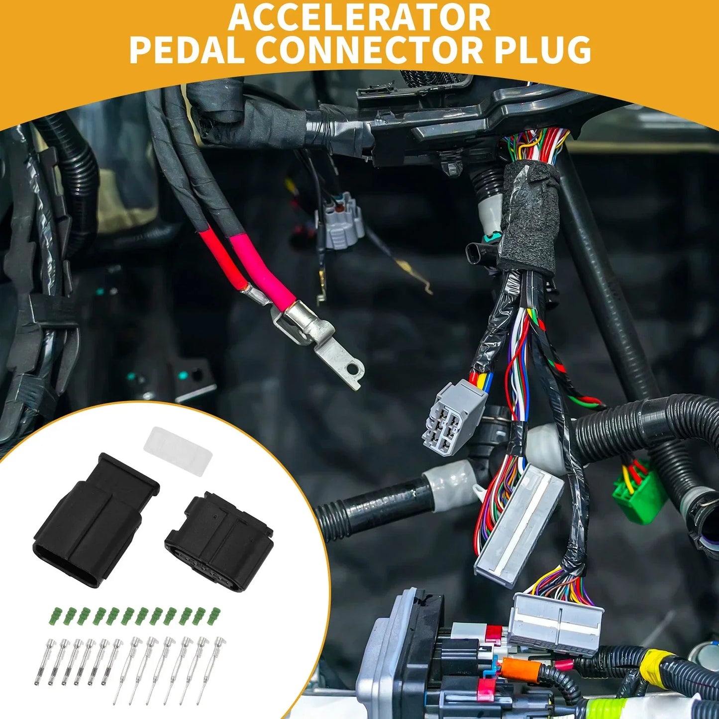 6 Pin Accelerator Pedal Connector Plug for Lexus
