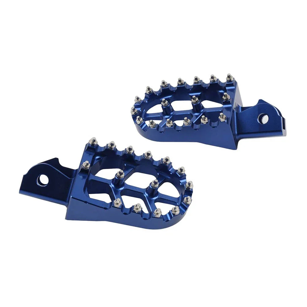 Blue Foot Pegs for Sur Ron S/X & Honda CRF 150F 230F (2003-2019)