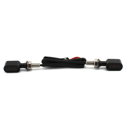 Mini LED Rear Turn Signal Light Smoke Lens for Harley